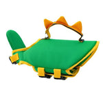 Dog swimsuit cute animal shape life jacket