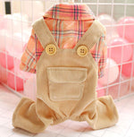 Spring and summer Pet clothes four-legged casual dog clothes