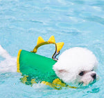 Dog swimsuit cute animal shape life jacket