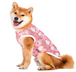 中型・大型犬用薄手の春秋ゴールデンレトリバーラブラドール芝ペットサマーシャツ