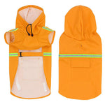 New large, medium and small dog cloak-style reflective raincoat