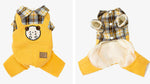 Puppy four feet autumn and winter clothes