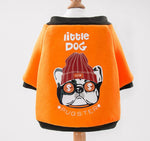 New autumn and winter hooded sweater small and medium-sized dog pet clothes