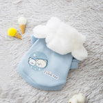 New autumn and winter hooded sweater cat small dog pet clothes