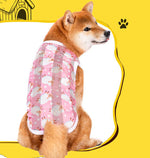 中型・大型犬用薄手の春秋ゴールデンレトリバーラブラドール芝ペットサマーシャツ