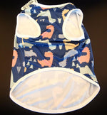 Medium and large dog mesh summer clothes