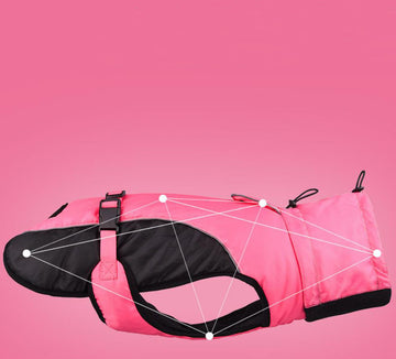 New adjustable waterproof outdoor pet clothes for dogs
