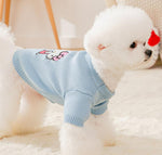 Spring and Autumn Puppy Dog Cat Sweater Two Feet Pet Clothes Bottoming Shirt