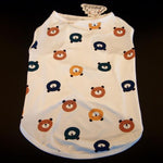 Medium and large dog mesh summer clothes