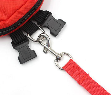 Dogs and cats go out and carry their backpacks