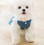 New spring and summer thin cute puppy and cat vest skirt