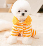 Puppy four feet autumn and winter clothes