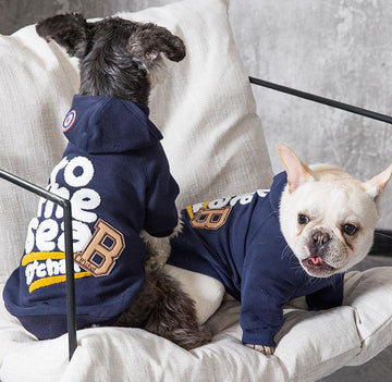 Fadouxelari pug dog sweater autumn and winter clothes