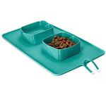 Silicone folding pet bowl