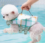 Dog swimsuit cute animal shape life jacket