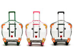 Nueva maleta trolley transparente para perros y gatos