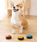 Pet ordering bell communication button to relieve boredom puppy training bite-resistant dog toy button sounder