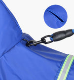 New large, medium and small dog cloak-style reflective raincoat
