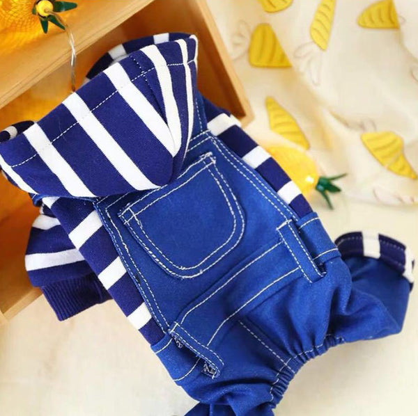 Spring and summer Pet clothes four-legged casual dog clothes