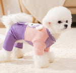Puppy four feet autumn and winter clothes
