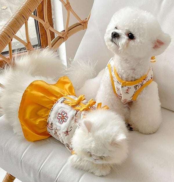 New small dog autumn and winter dress