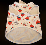 Medium and large dog mesh summer clothes