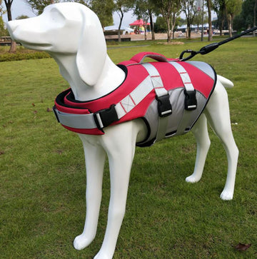 Pet Life Jacket Swimsuit Pet Harness Leash