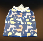 Medium and large dog mesh summer clothes