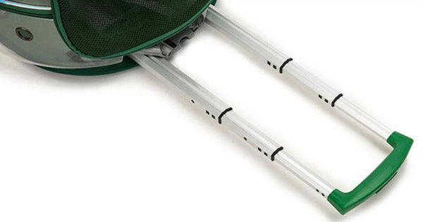 The new pet trolley case transparent go out portable pet backpack