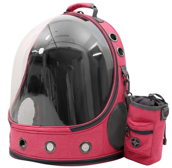 Der neue transparente Haustier-Raumrucksack für Katzen und Hunde