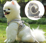 Pet Small Dog Reflective Vest Chest Strap Pet Leash