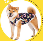 中型・大型犬用薄手の春秋ゴールデンレトリバーラブラドール芝ペットサマーシャツ