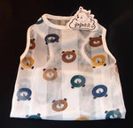 Medium and large dog mesh summer clothes