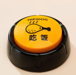 Pet ordering bell communication button to relieve boredom puppy training bite-resistant dog toy button sounder