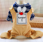 Spring and summer Pet clothes four-legged casual dog clothes