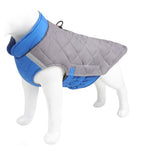 Bull dog New Winter Dog Clothes Thickened Reflective Dog Cotton Coat