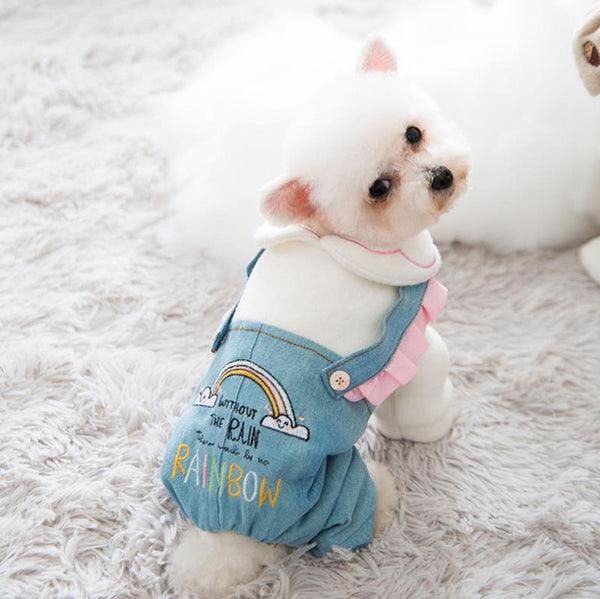 New autumn and winter warm and thick puppies pet clothes
