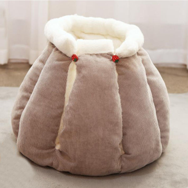  Nouveau nid pour animaux d'hiver avec du velours et une chaleur épaisse