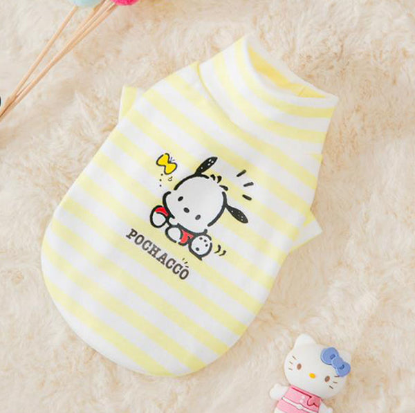 Spring and Autumn Puppy Dog Cat Sweater Two Feet Pet Clothes Bottoming Shirt