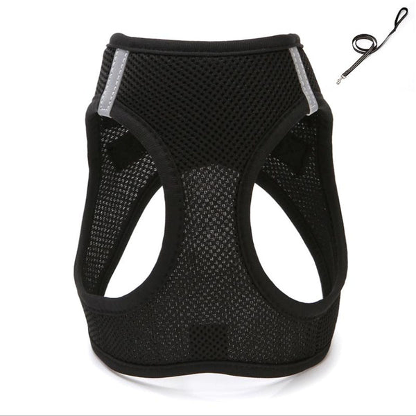 Small and medium-sized dogs, cats leash vest type pet chest harness