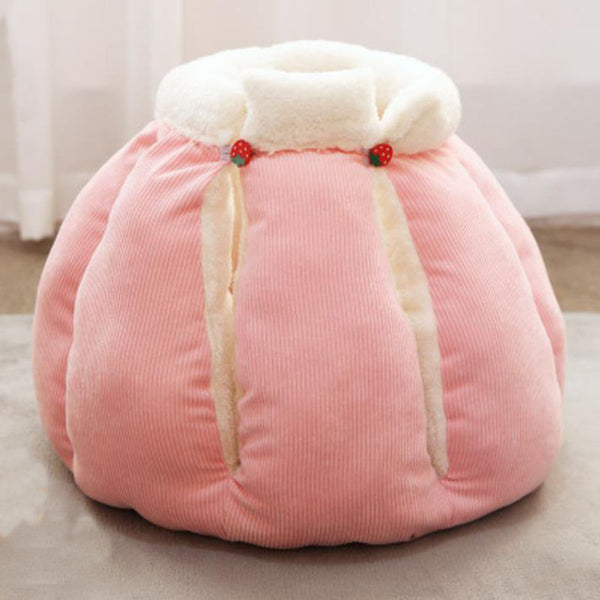  Nouveau nid pour animaux d'hiver avec du velours et une chaleur épaisse