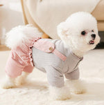 Puppy four feet autumn and winter clothes