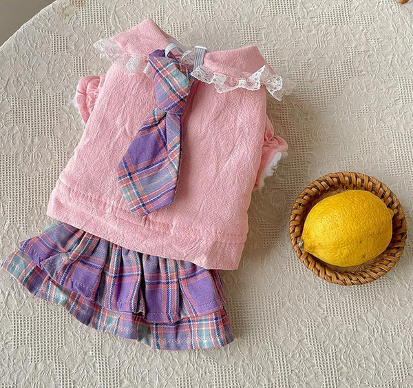 New small dog autumn and winter dress