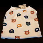 Medium and large dog mesh summer clothes