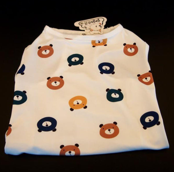 Medium and large dog mesh summer clothes